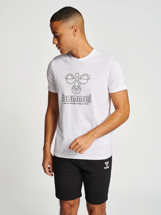 hummel ICONS T-SHIRT WHITE - GRAPHIC