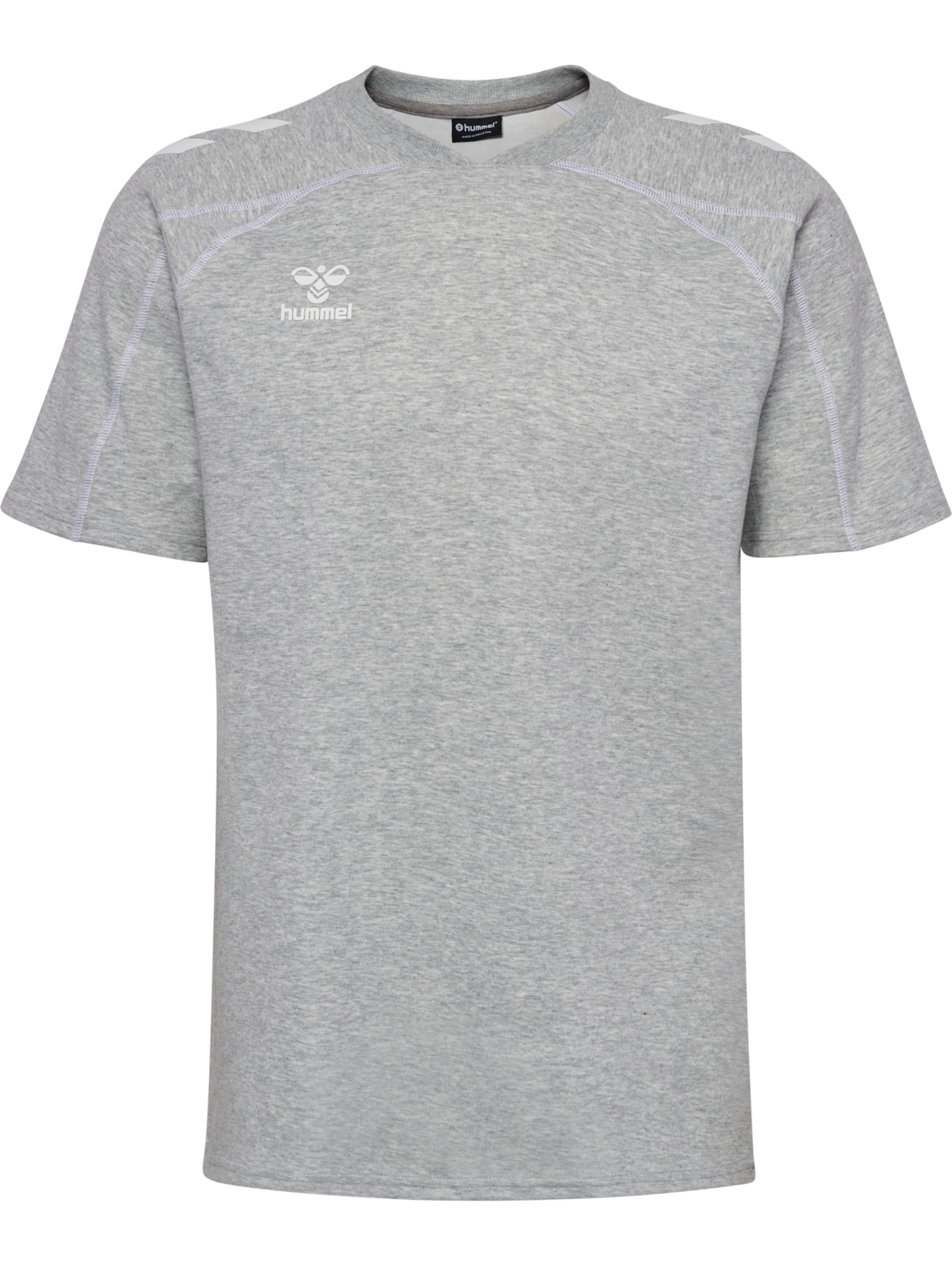 hmlMOVE 2.0 T-SHIRT S/S, GREY MELANGE, packshot