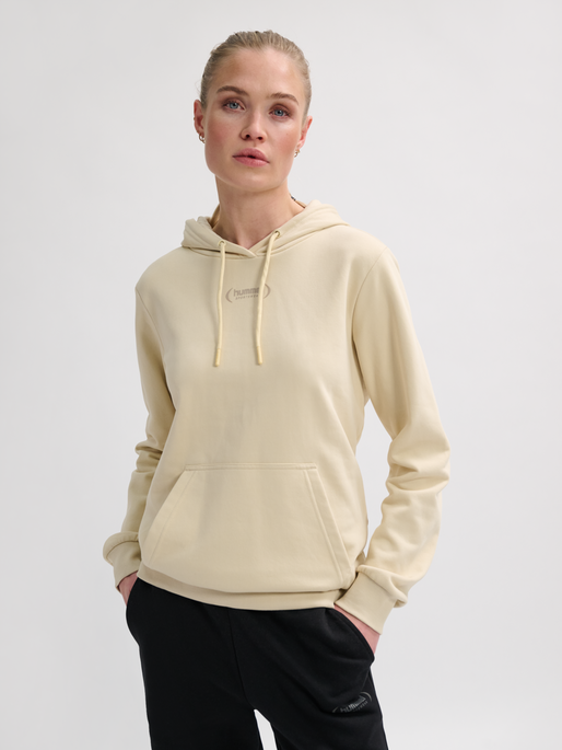 hummel PAOLA REGULAR HOODIE - VANILLA ICE | Sweatshirts