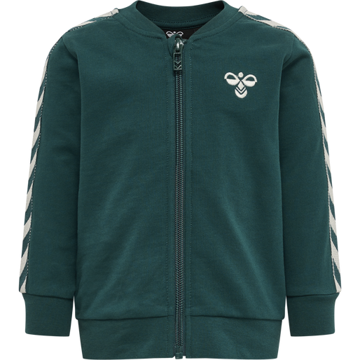 hmlBILLE TRACKSUIT, DEEP TEAL, packshot