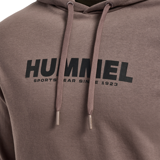 hummel LEGACY LOGO HOODIE IRON hummel