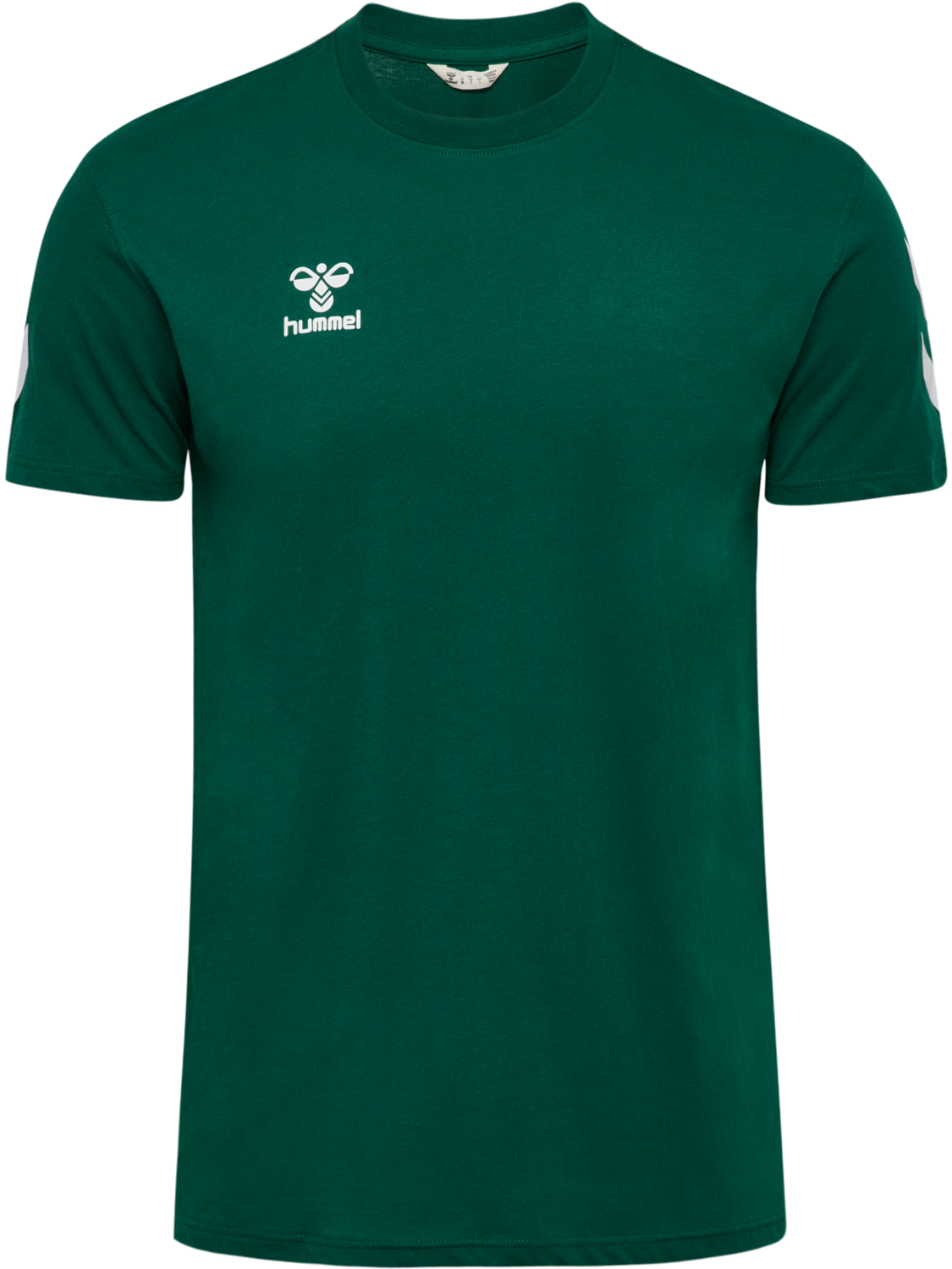 hmlGO 2.0 CHEVRON T-SHIRT S/S, EVERGREEN, packshot