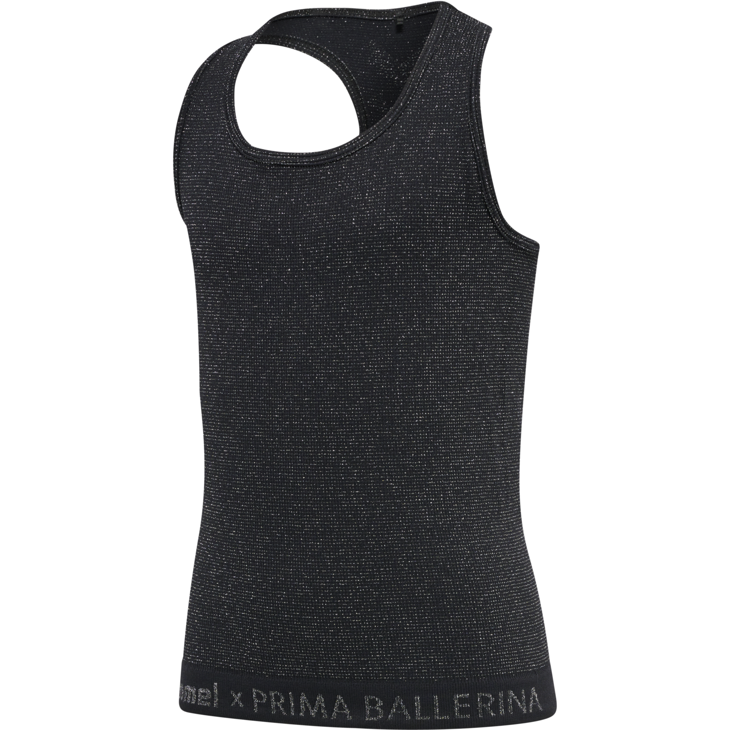 hmlPRIMA BEE SEAMLESS TOP, BLACK, packshot