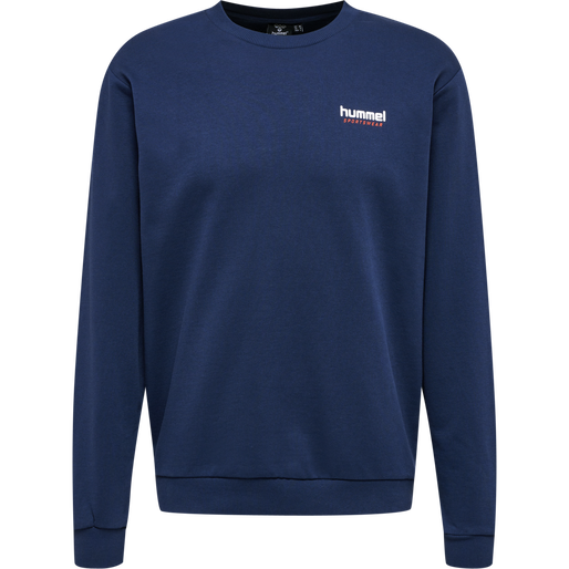 hmlLGC AUSTIN SWEATSHIRT, DRESS BLUES, packshot
