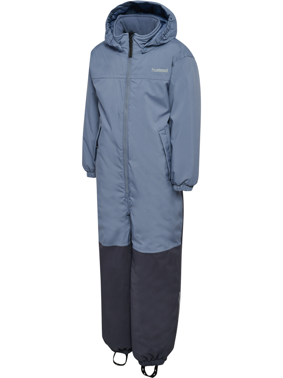 hmlJR BLOCK SNOWSUIT WP, FLINT STONE, packshot