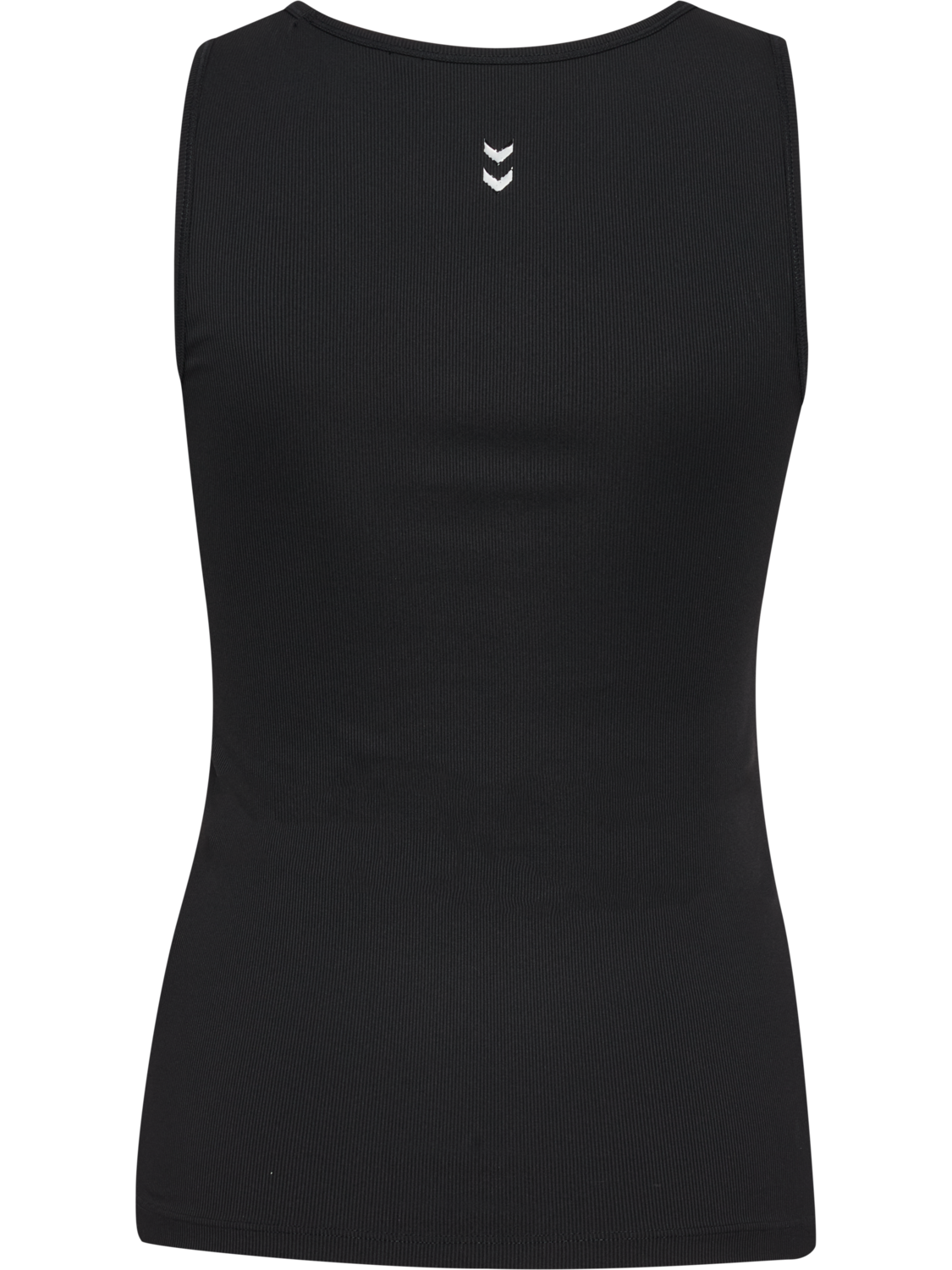 hmlPRIMA RIB TANK TOP, BLACK, packshot