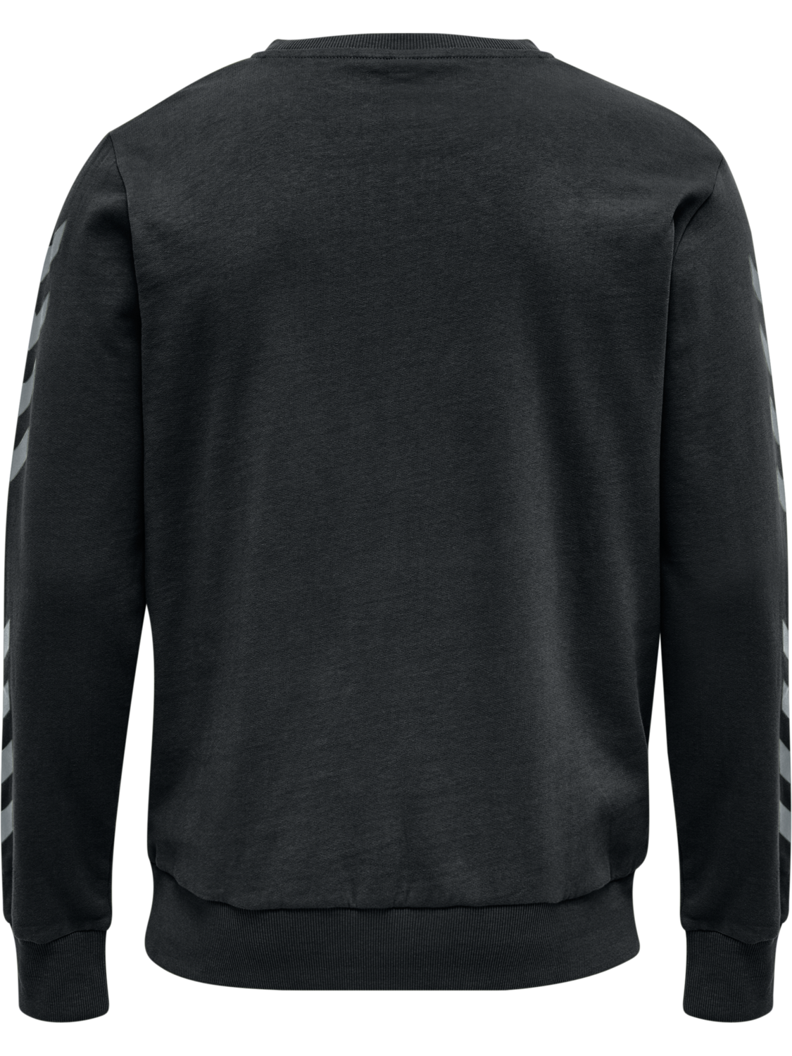 hmlLEGACY CHEVRON SWEATSHIRT, BLACK, packshot