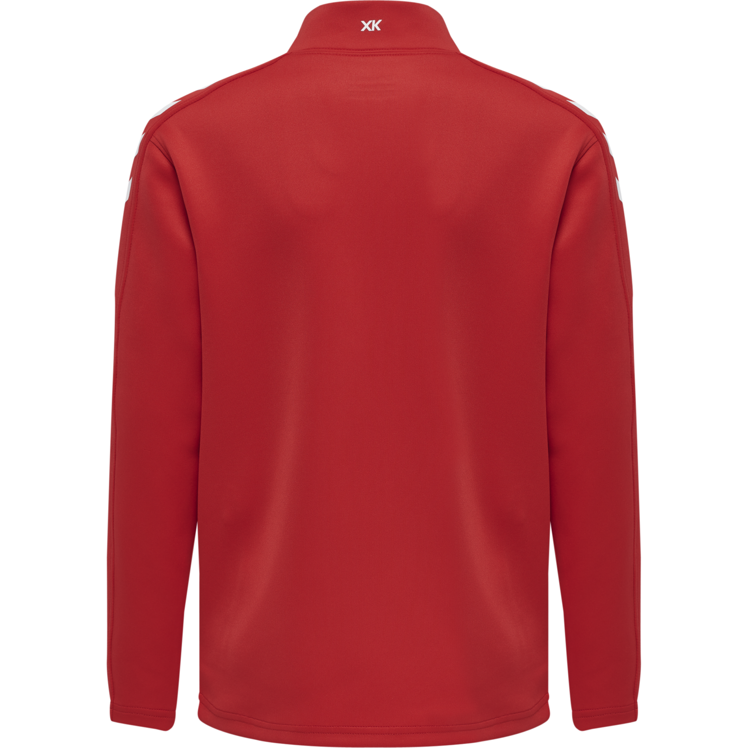 hmlCORE XK POLY ZIP SWEAT KIDS, TRUE RED, packshot