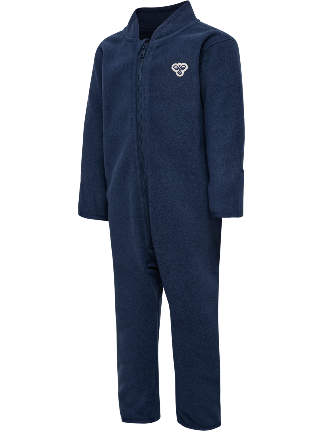 hmlMINI FLEECE ZIP SUIT BEE, DRESS BLUES, packshot