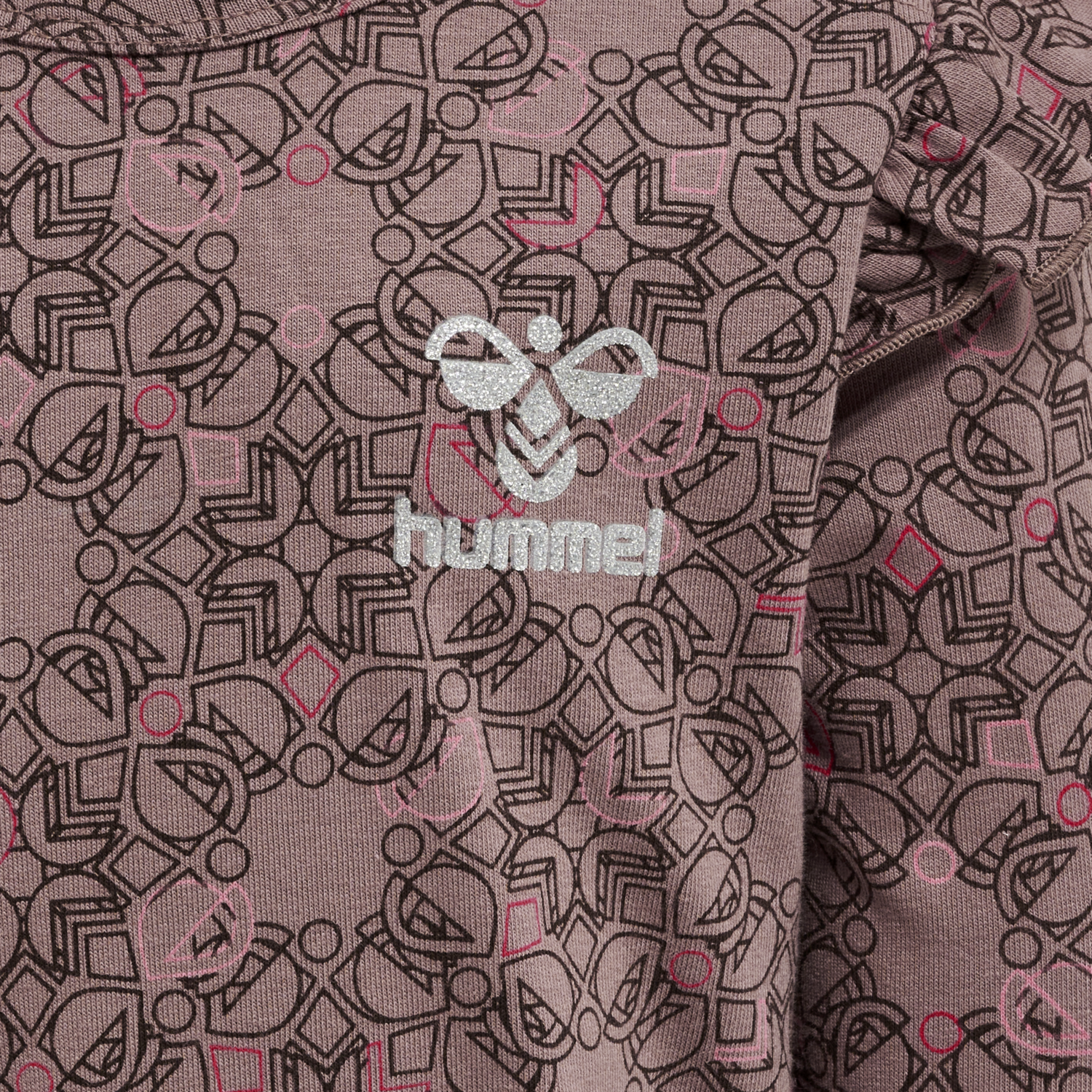 hmlFIA T-SHIRT L/S, DEEP TAUPE, packshot