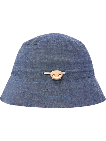 hmlCORSI BUCKET HAT, DENIM BLUE, packshot