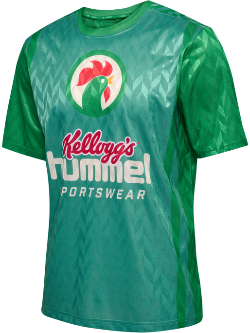 hmlKELLOGG`S JERSEY S/S, FERN GREEN, packshot