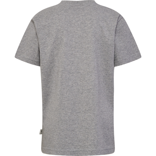 hmlTRES T-SHIRT S/S 2-PK, BLACK IRIS/GREY MELANGE, packshot
