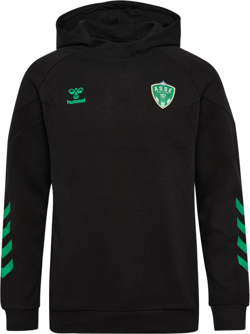 ASSE 23/24 TRAVEL HOODIE, BLACK, packshot