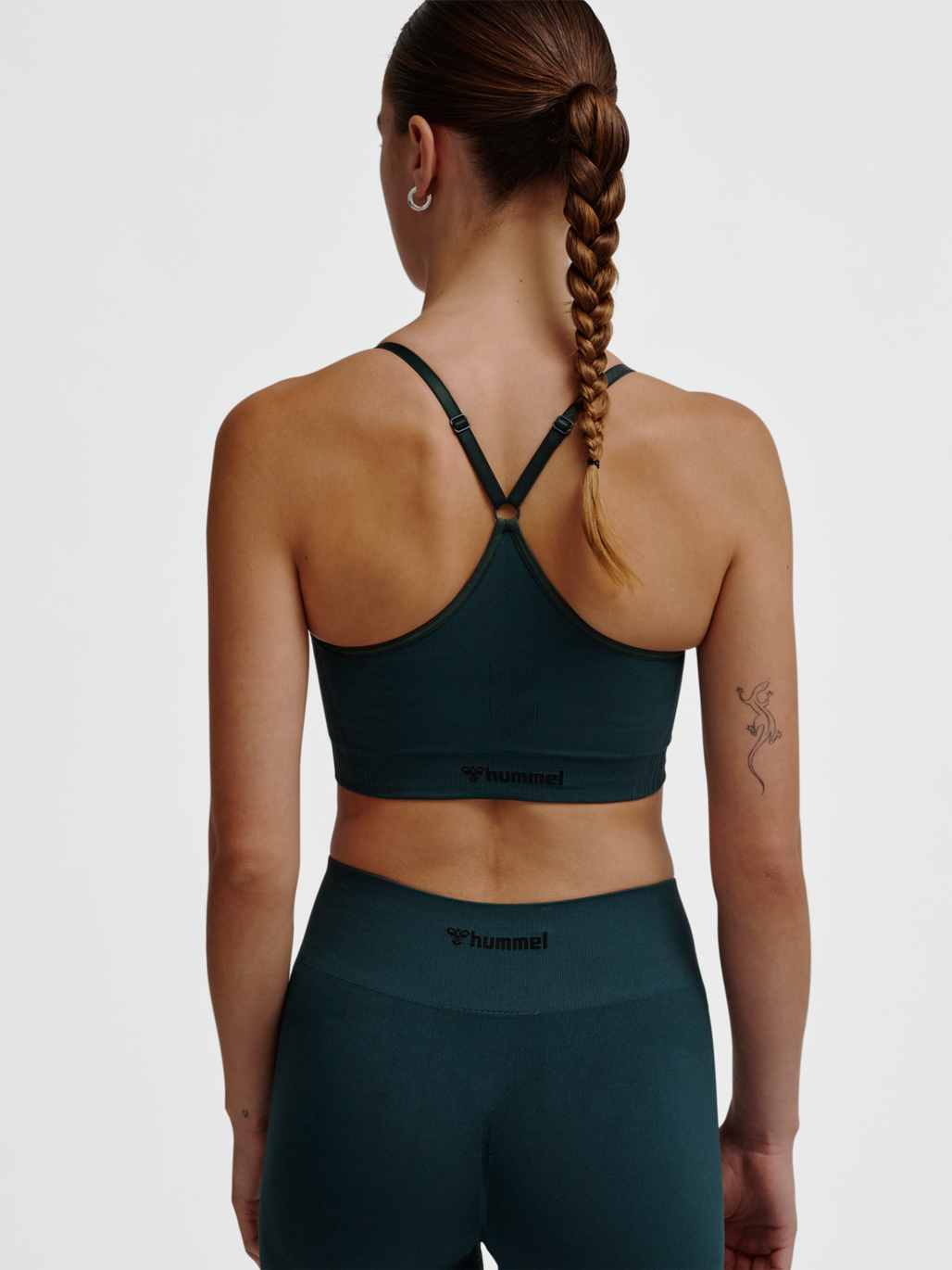 Seamless padded sports bra discount