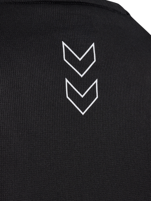 hmlCOURT LIGHT WEIGHT T-SHIRT L/S W, BLACK, packshot