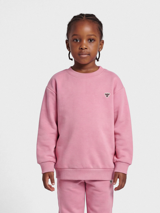 hmlJR LOOSE CREWNECK BEE, POLIGNAC, model