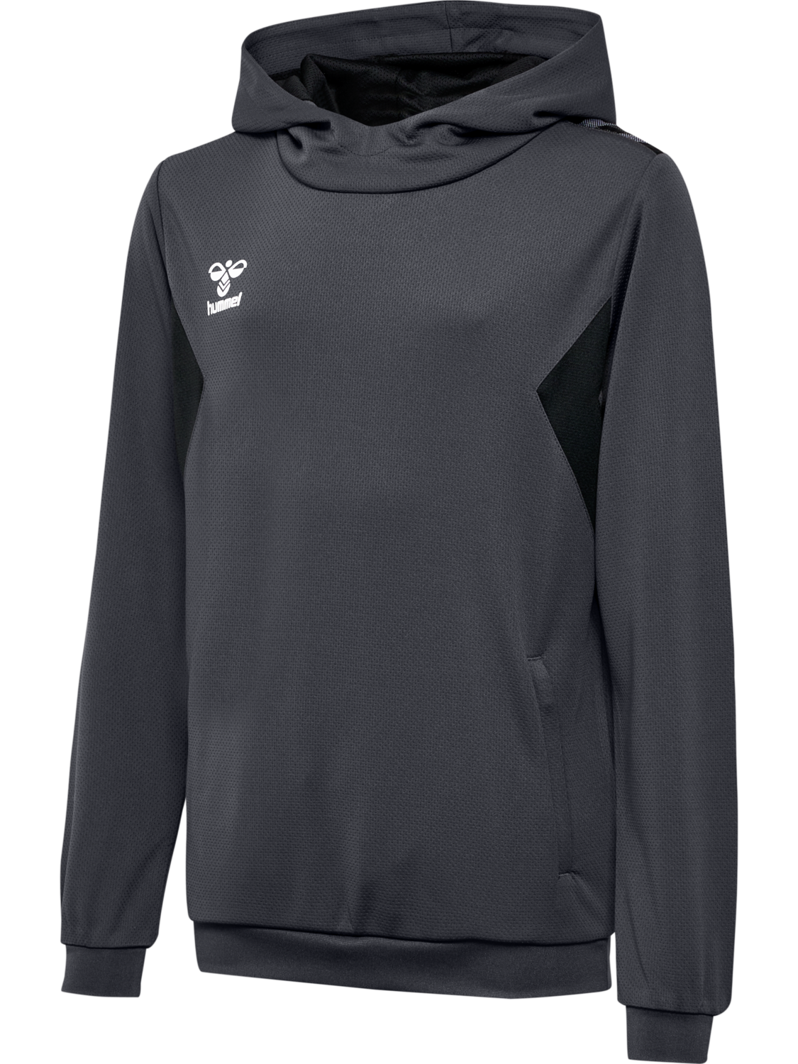 Hummel LEAD 20 - Felpa con zip - black asphalt/nero - Zalando