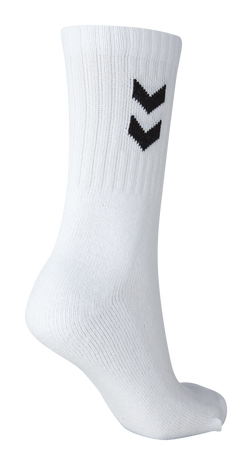3-Pack Basic Sock, WHITE, packshot