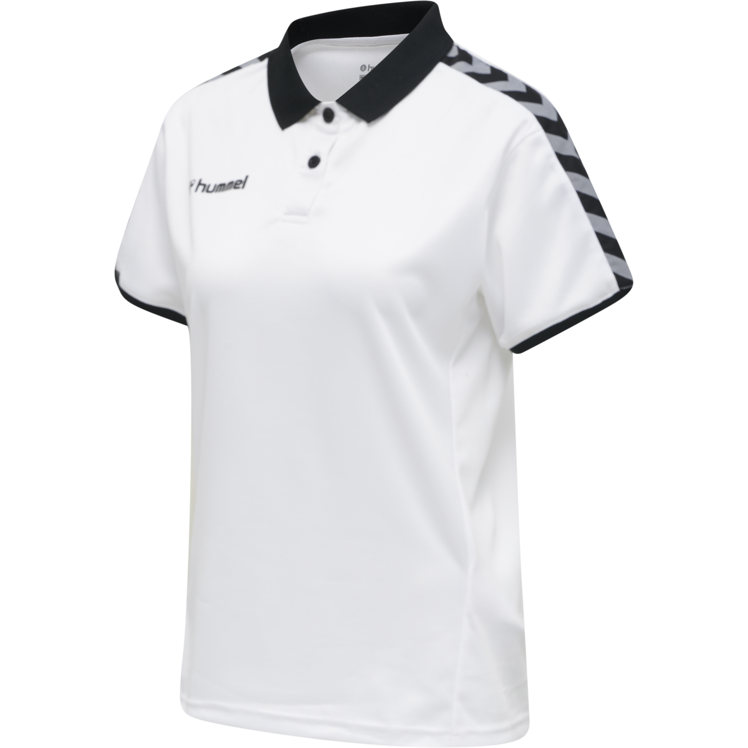 hmlAUTHENTIC WOMAN FUNCTIONAL POLO, WHITE, packshot