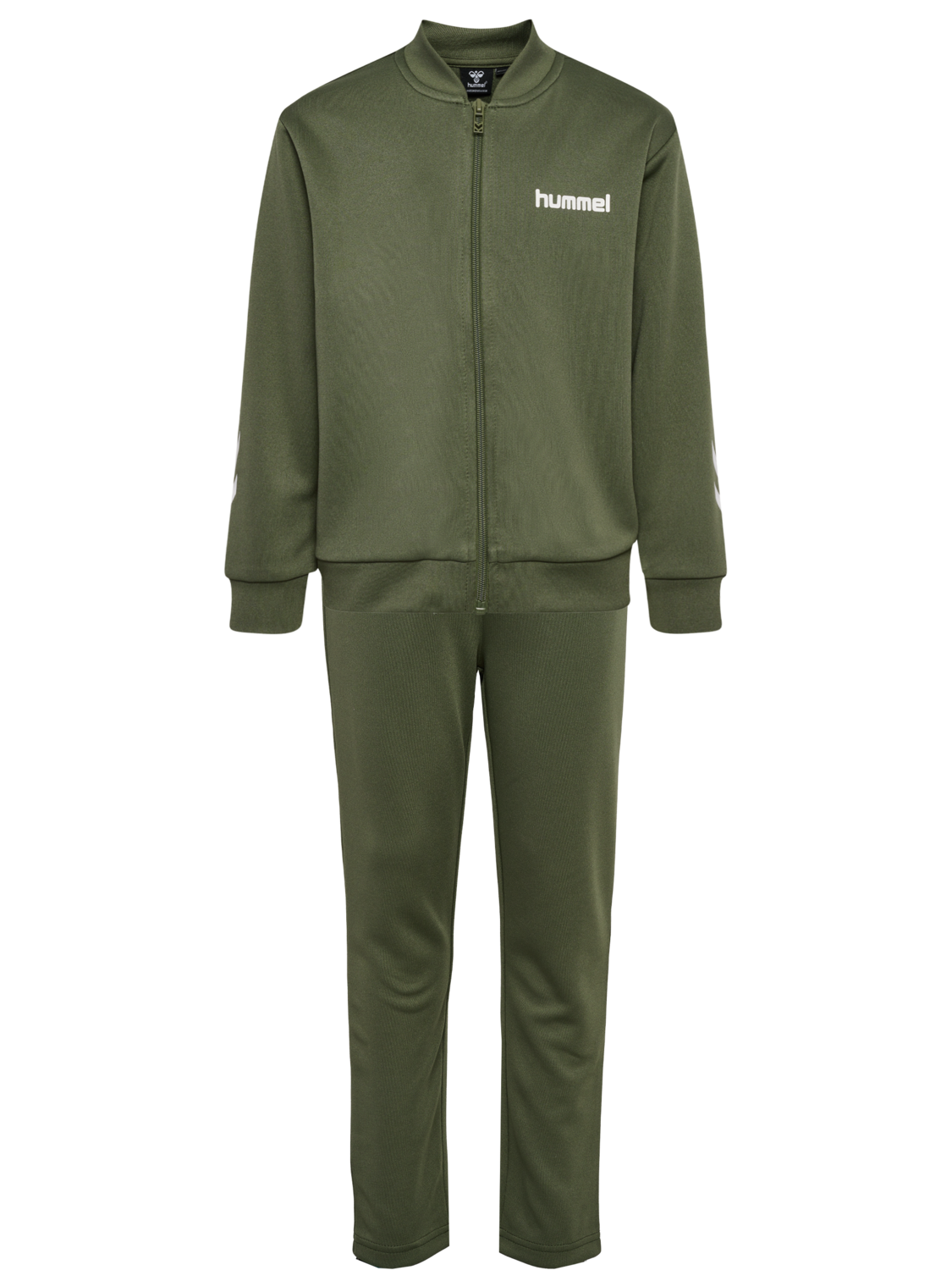 hmlTUKAS TRACKSUIT, DUSTY OLIVE, packshot
