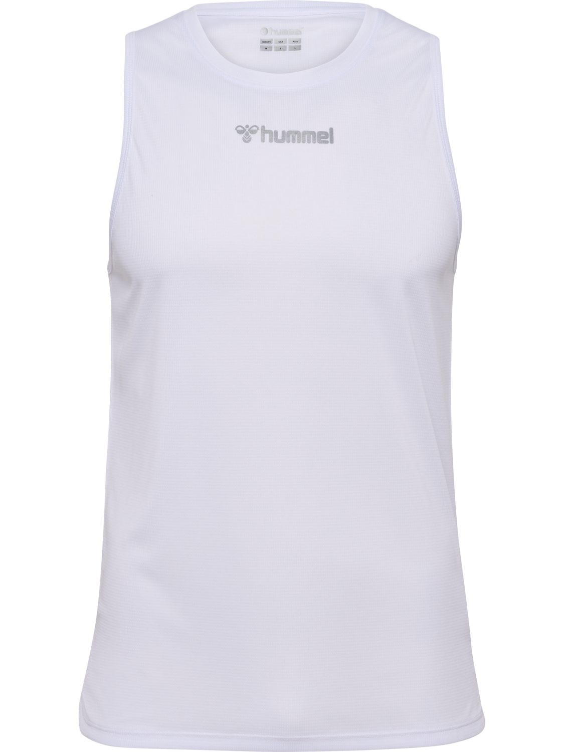 hmlRUN SINGLET S/L, WHITE, packshot