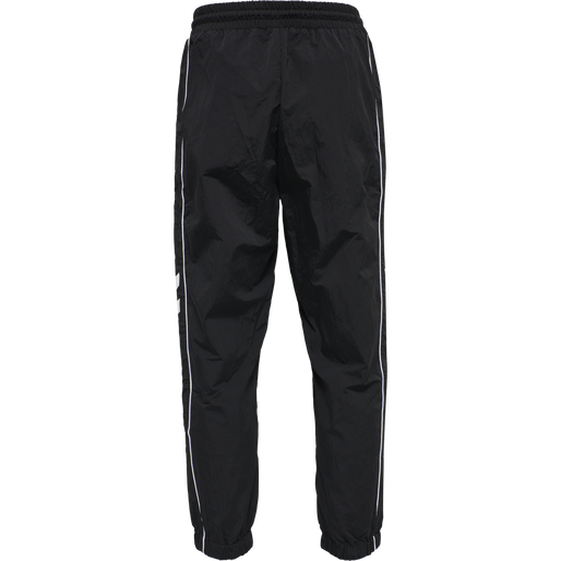 hmlLGC WALTER WOV REGULAR PANTS, BLACK, packshot