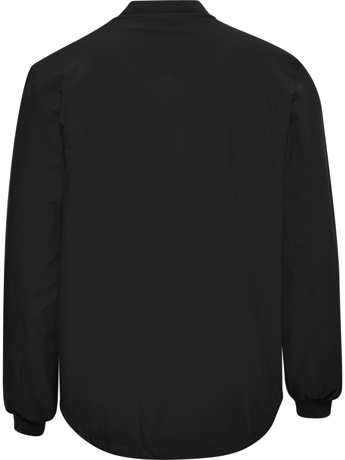 hmlRUGBY CONTACT TOP L/S, BLACK, packshot