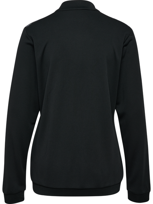 hmlAUTHENTIC PL ZIP JACKET WOMAN, BLACK, packshot