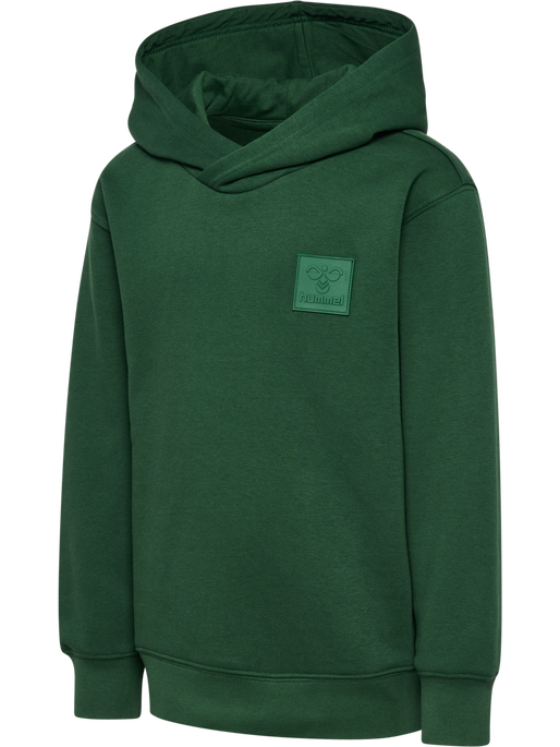 hmlCLEAN HOODIE, DARK GREEN, packshot