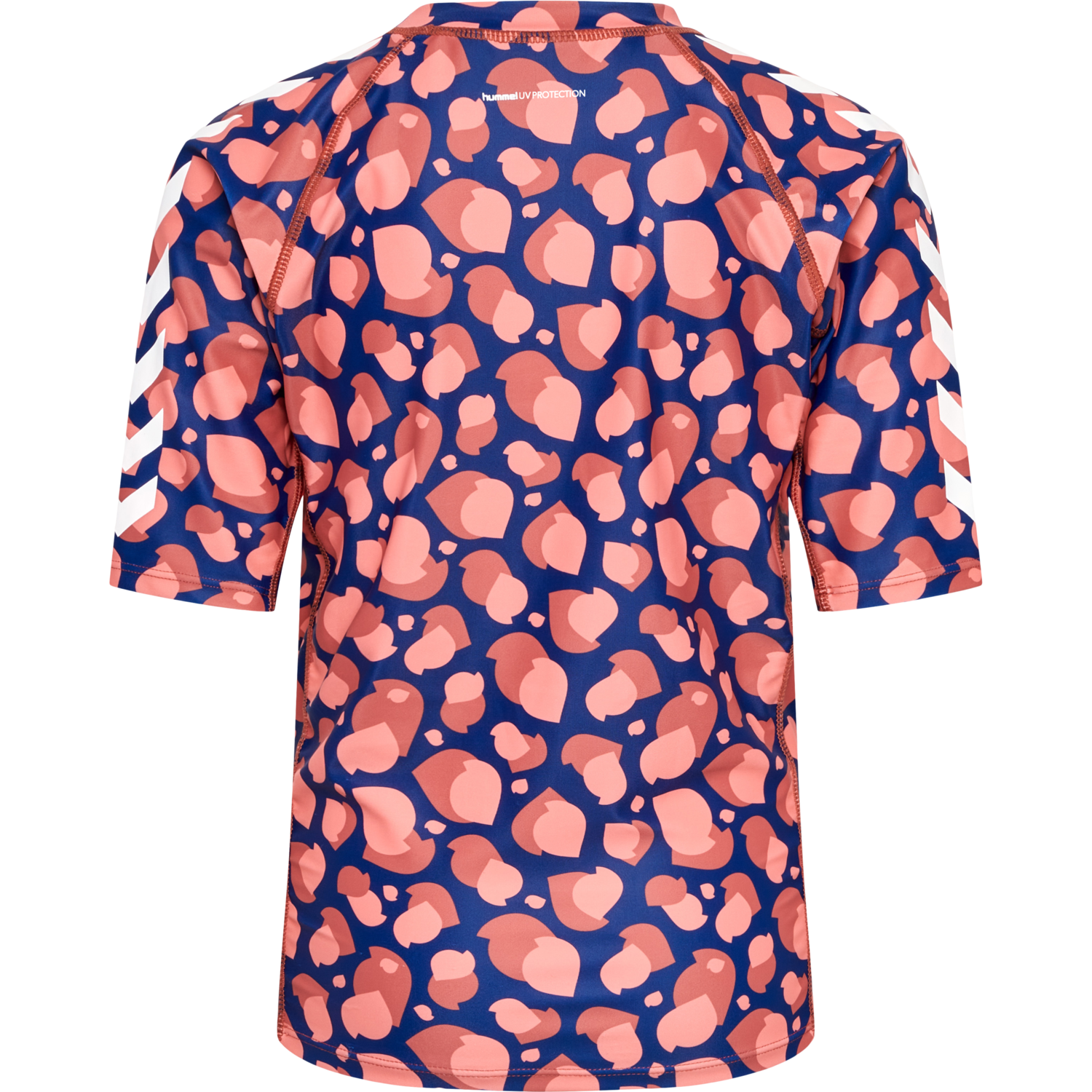 hmlLUCIA SWIM TEE, NAVY PEONY, packshot