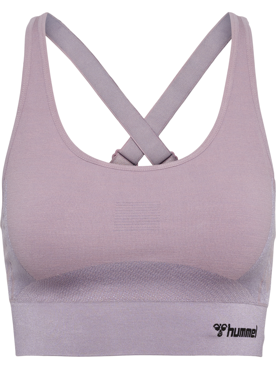 hmlCLEA SEAMLESS  SPORTS TOP, NIRVANA MELANGE, packshot
