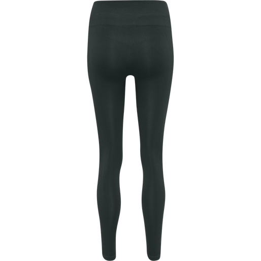 hmlTIF SEAMLESS HIGH WAIST TIGHTS, DARKEST SPRUCE, packshot