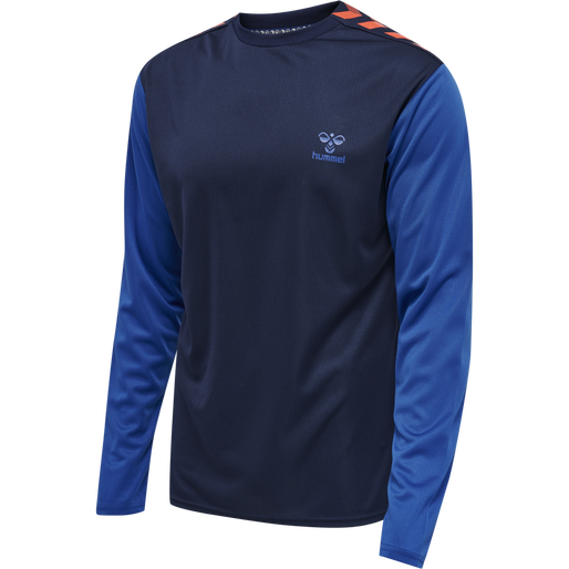 Hummel Sport T-Shirt - marine/stone-blue denim 