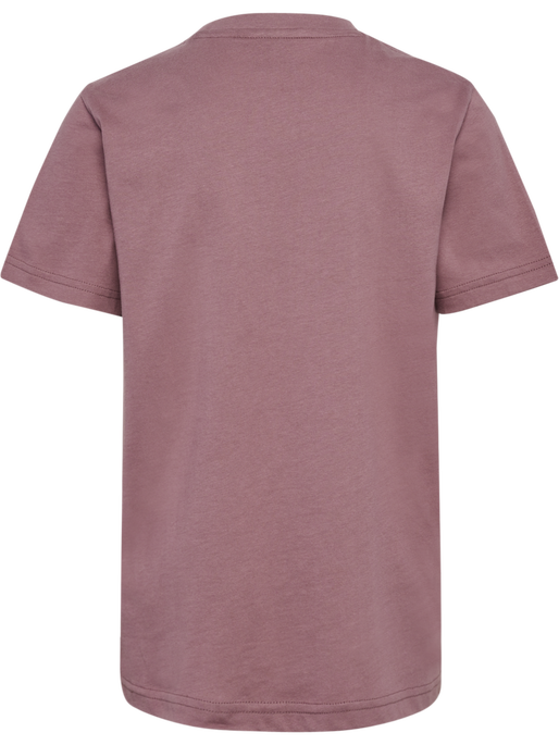 hmlTUKAS T-SHIRT S/S 2-PACK, TWILIGHT MAUVE/MARSHMALLOW, packshot