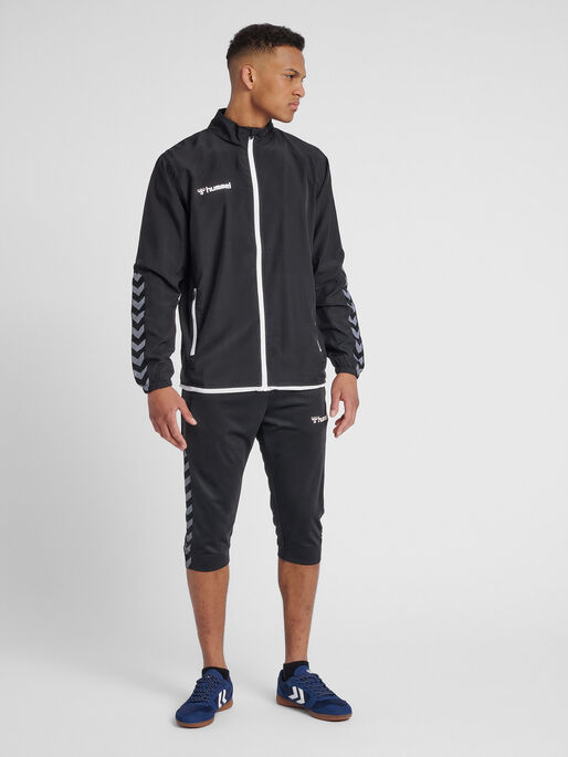 hmlAUTHENTIC MICRO JACKET, BLACK, model