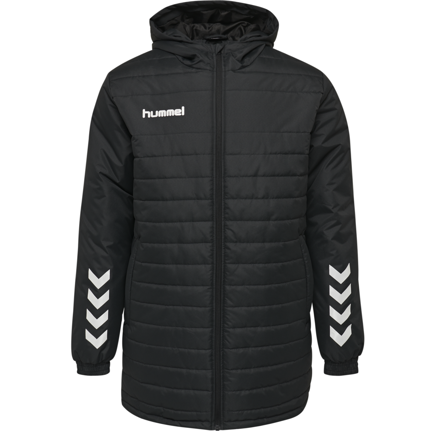 Details about   Hummel Football Soccer Kids Authentic Outdoor Bench Hooded Jacket Waterproof