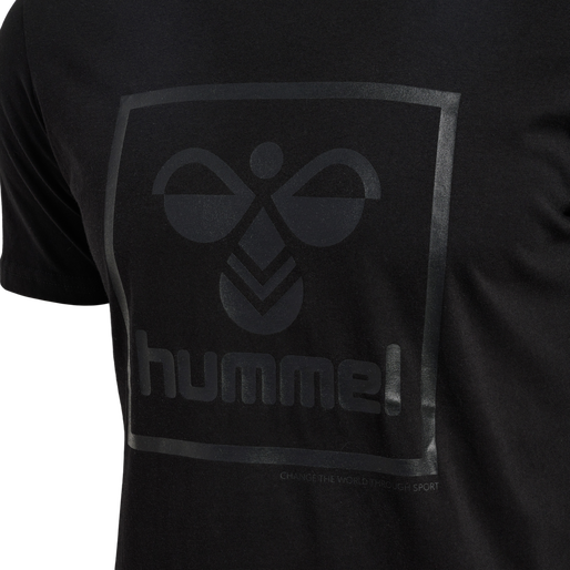 hummel - ISAM T-SHIRT BLACK 2.0