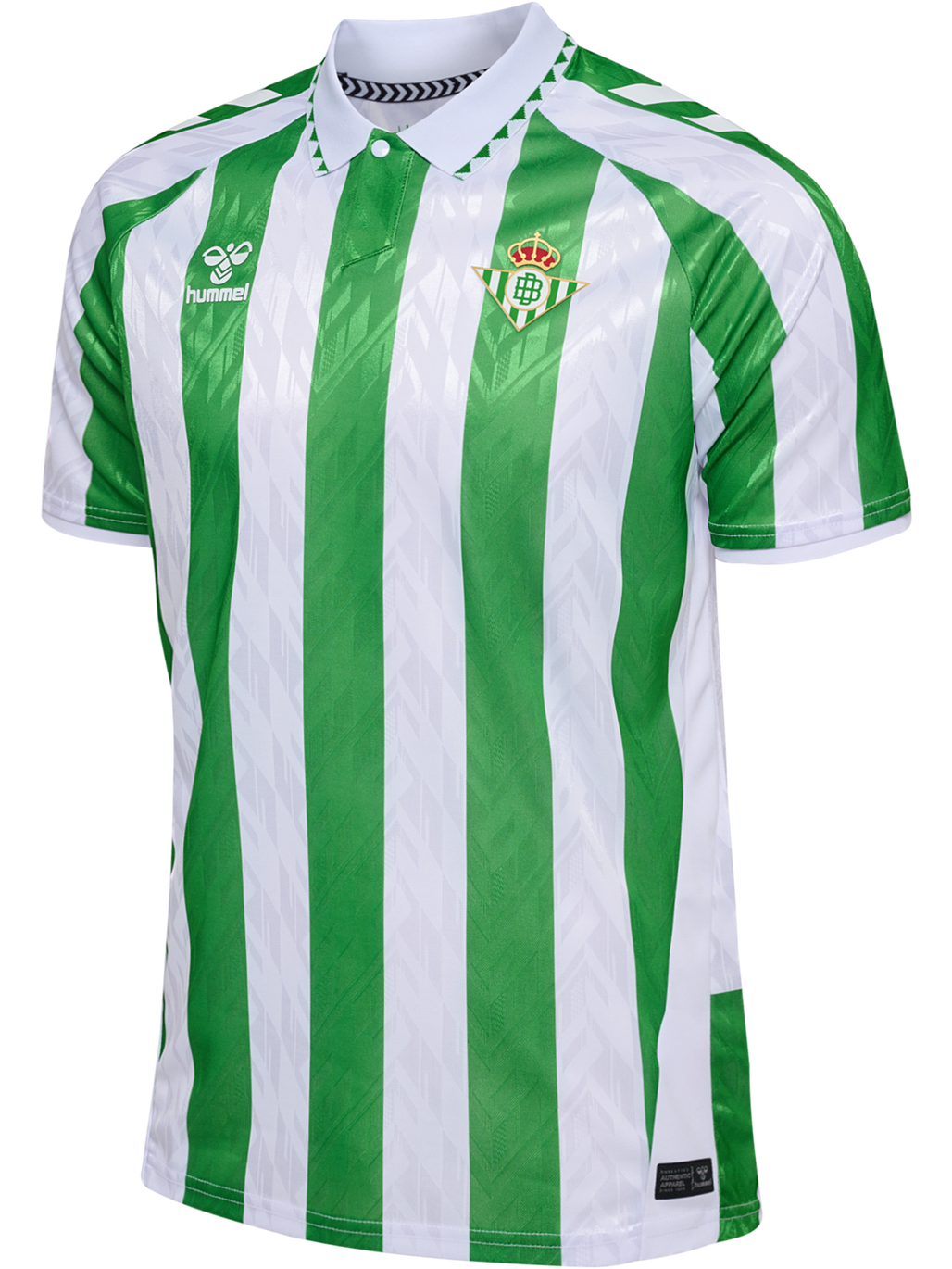 hummel RBB 24 25 GREEN LIFE JERSEY SS FERN GREEN WHITE hummel