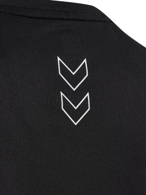 hmlCOURT LIGHT WEIGHT T-SHIRT W, BLACK, packshot