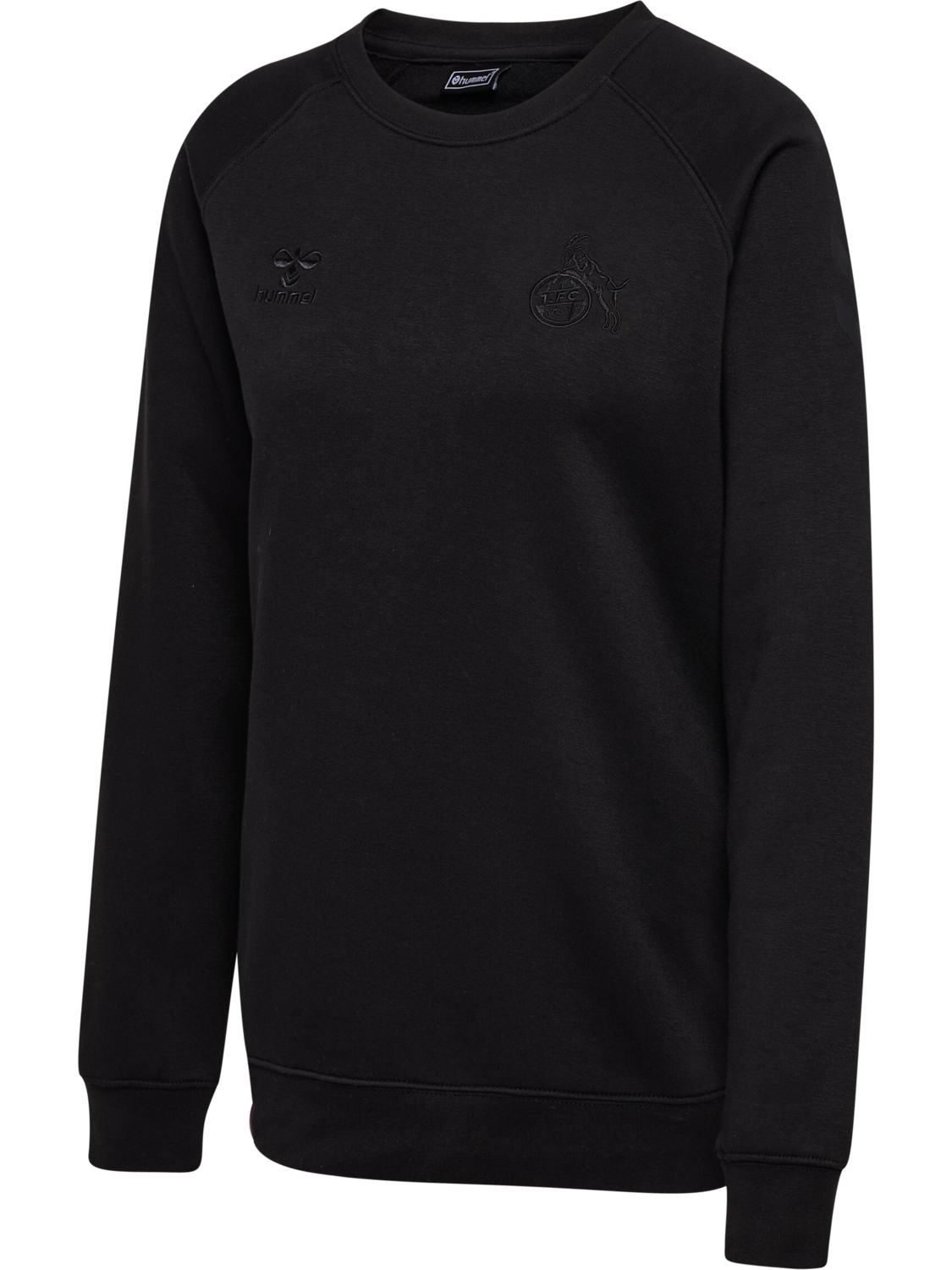 1FCK 23/24 LEBE CREW SWEAT WOMAN, BLACK, packshot