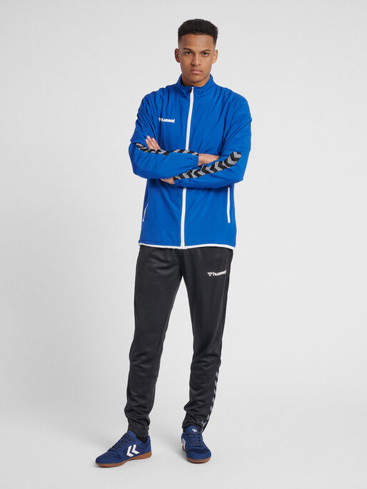 hmlAUTHENTIC MICRO JACKET, TRUE BLUE, model