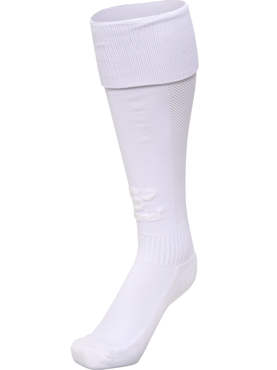 hmlESSENTIAL FOOTBALL SOCKS, WHITE/WHITE, packshot