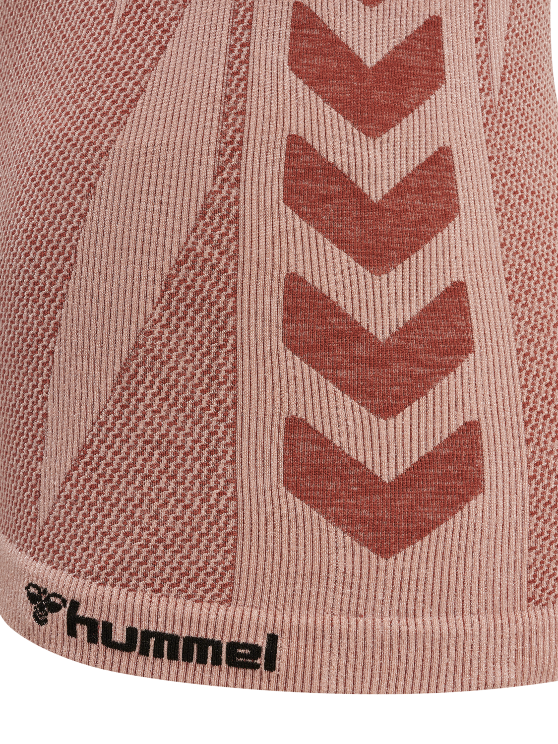 hmlCLEA SEAMLESS TOP, WITHERED ROSE/ROSE TAN MELANGE, packshot