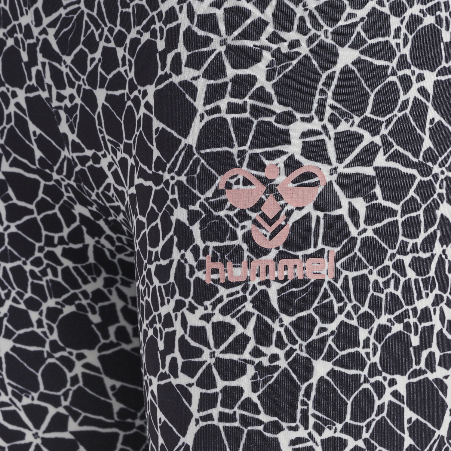 hmlMIMMI TIGHTS, BLACK/WHITE, packshot