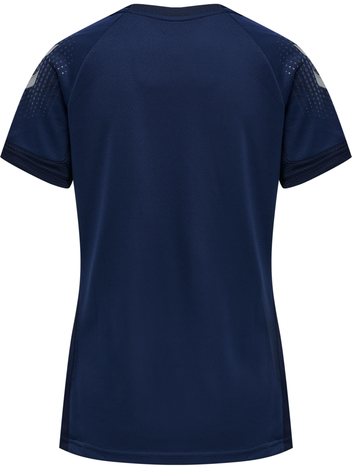 hmlLEAD WOMENS S/S POLY JERSEY, MARINE, packshot