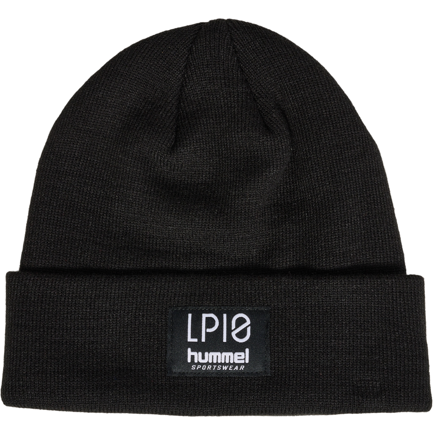 hmlLP10 BEANIE, BLACK, packshot