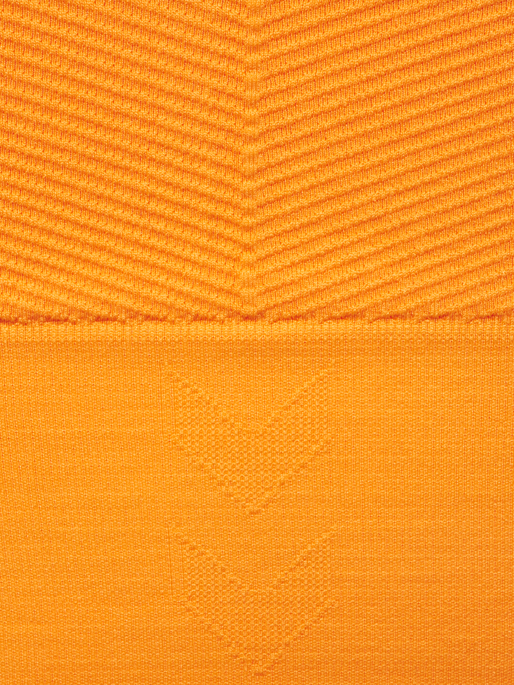 hmlTIFFY SEAMLESS SPORTS TOP, BLAZING ORANGE, packshot