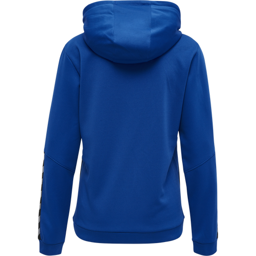 hmlAUTHENTIC POLY HOODIE WOMAN, TRUE BLUE, packshot