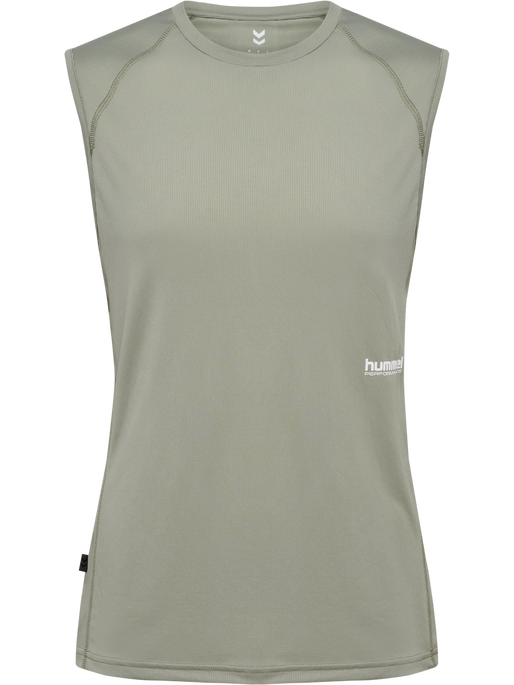 hmlPULSE WORKOUT TANK TOP, SEAGRASS hmlPULSE WORKOUT TANK TOP, SEAGRASS, packshot